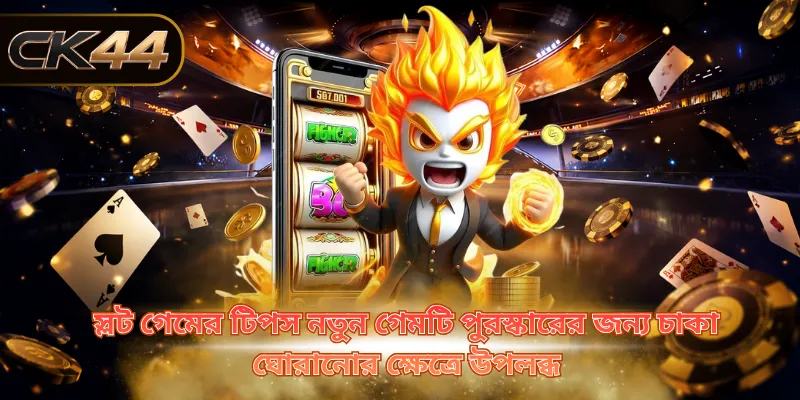 স্লট গেমের টিপস নতুন গেমটি পুরস্কারের জন্য চাকা ঘোরানোর ক্ষেত্রে উপলব্ধ